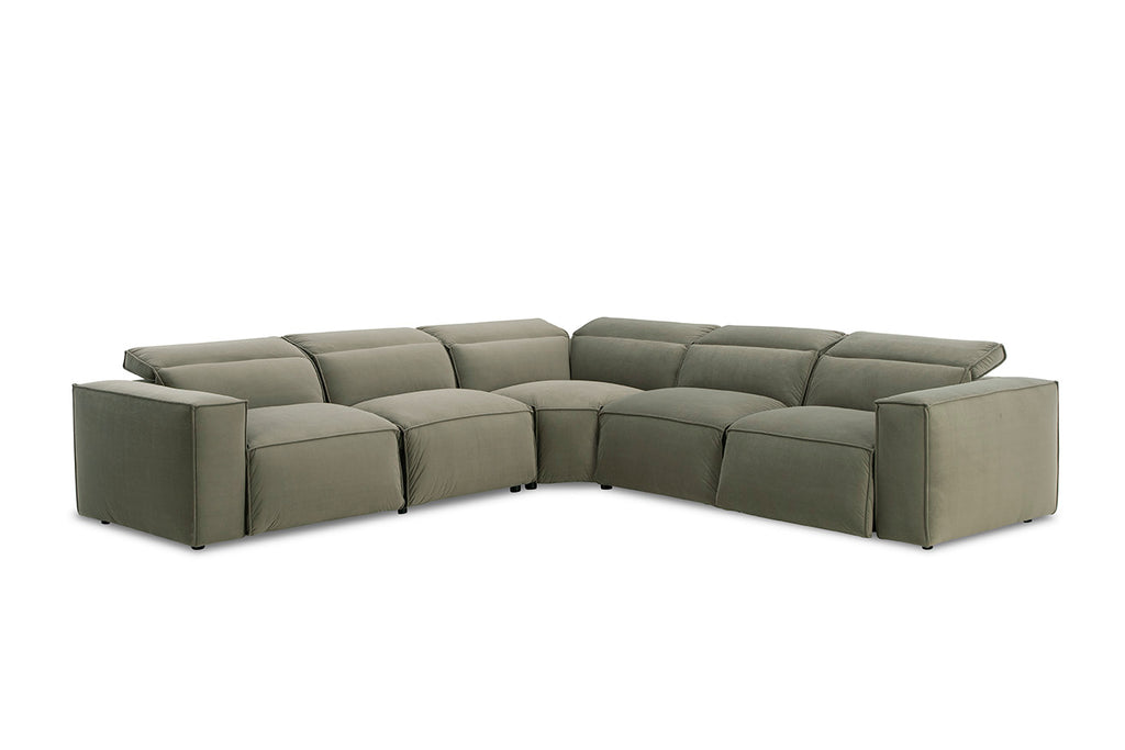 Sequoia 5 Piece Reclining Sectional