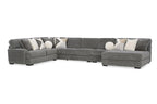 Perch 4 Piece Sectional: Doodle Iron