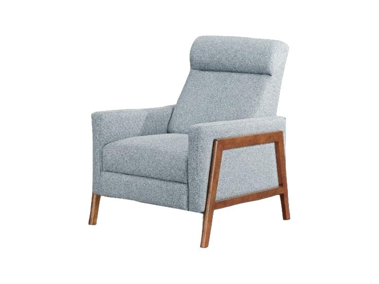 The Alden Chair: Grey Linen