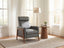 The Alden Chair: Grey Linen
